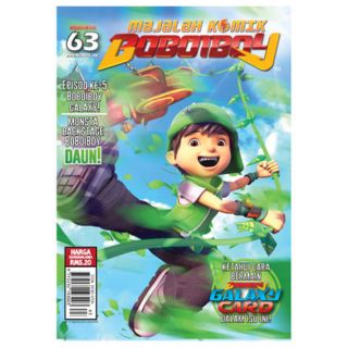 Majalah Komik BoBoiBoy (Isu 63)