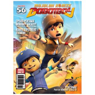 Majalah Komik BoBoiBoy (Isu 56)